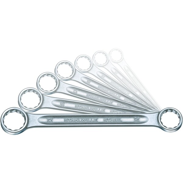 Set double ended ring Wrench No.21/10 10-pcs.
